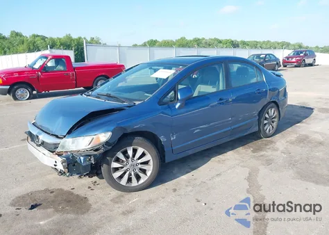 2009 Honda Civic Ex from USA, damaged, VIN 19XFA16819E000832